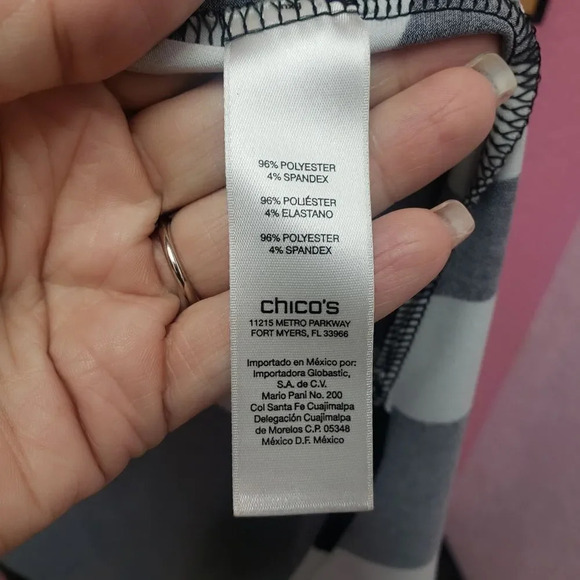 Chico's Knit Kit Zebra Print Jacket - Picture 5 of 7